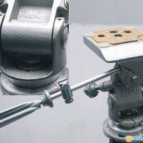 Gitzo RN 0 (法國制造)舊款三維雲台，結實好力(淨重0.46kg)不怕沙不怕水，120大機都...