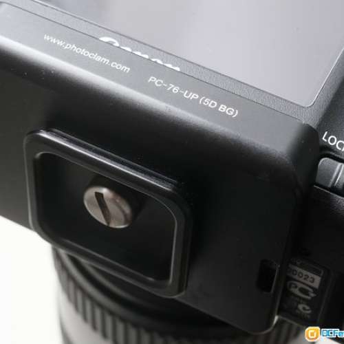 Photo Clam PC-76-UP 快拆版 設計為 Canon (EOS) 5D機身專用 韓國製造