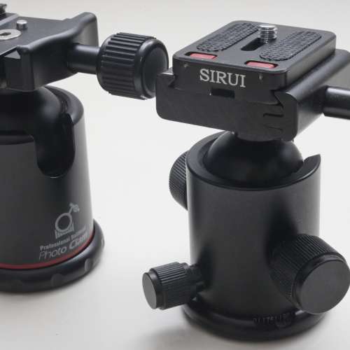 SIRUI 國產專業波頭(淨重0.4kg，負重15kg)輕又揹得重95新，實用抵玩(彷Photo Clam ...