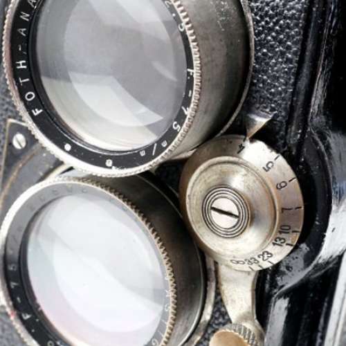 Foth-Flex 6x6 連 Anastigmat  75mm f/2.5  德國古董中底雙鏡機連驚人大光圈鏡頭 (...