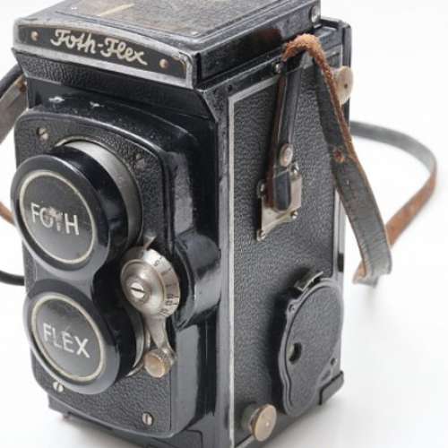 Foth-Flex 6x6 連 Anastigmat  75mm f/2.5  德國古董中底雙鏡機連驚人大光圈鏡頭 (...