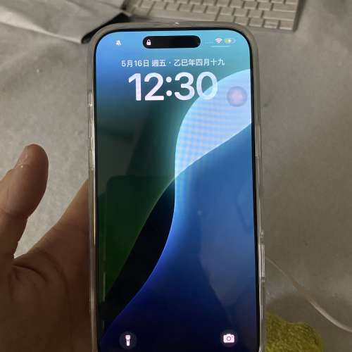 iPhone 16 pro max 256gb白色 激活⼀日