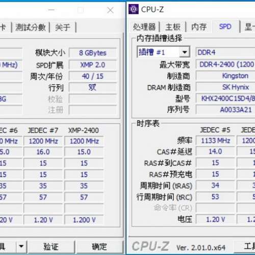 Kingston DDR4 2400 16GB Kit (2x8GB) Desktop Ram