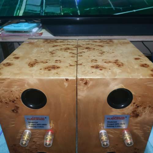 拓利好Q-4 4吋全頻書架喇叭1對(90%新100%全正常)