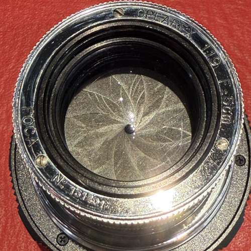 Foca Oplarex 50mm f1.9 very late URC version L/M non-coupling close focusing mod