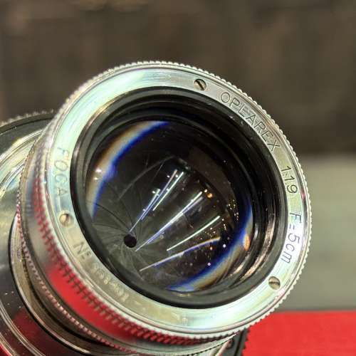 Foca Oplarex 50mm f1.9 very late URC version L/M non-coupling close focusing mod