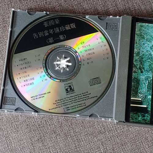 張國榮告别當年情珍藏版（4cd）
