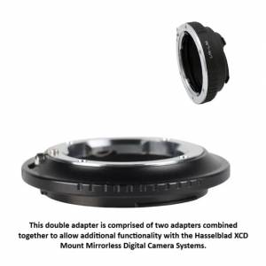 Lens Mount Double Adapter, LEICA R LR SLR Lens and Leica M To XCD