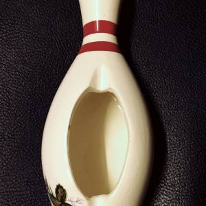 Vintage rare日本昭和保齡球煙灰缸Bowling pin ashtray