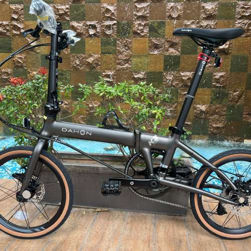(車架平焊版 內摺頭柱) DAHON K3 PLUS MINI 9速 16吋349 碟剎 鋁合金 折叠車 送水架...