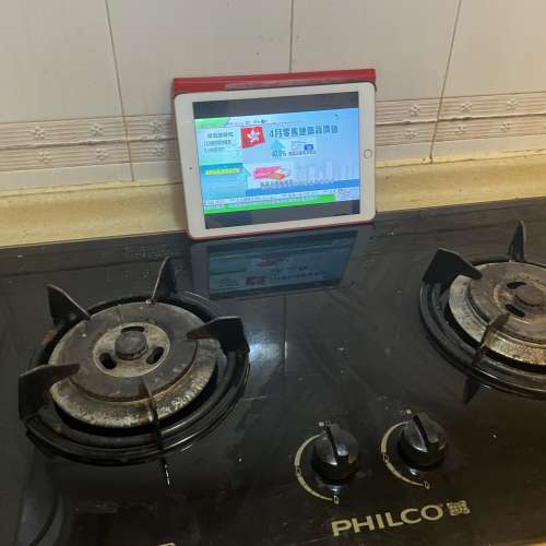 飛歌 嵌入式雙頭煤氣爐philco psg-2261g （已拆，有片拍攝於2022年6月1日可證明操作...
