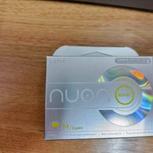 Lepic Nuon Boost 2 pairs 耳膠2對 M碼