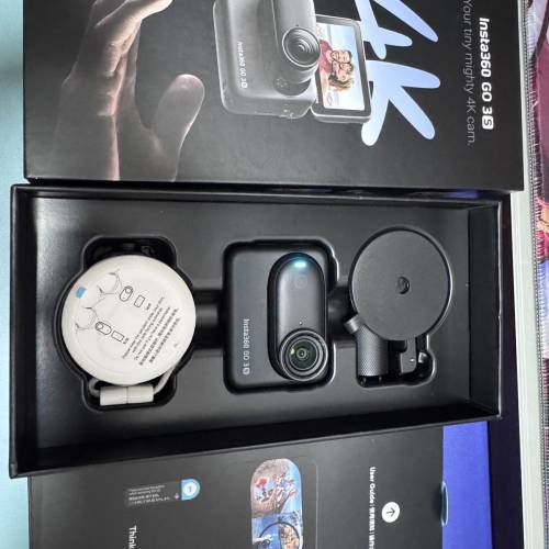 90% New Insta360 Go 3S 128GB 黑色家庭套裝連配件,Filter