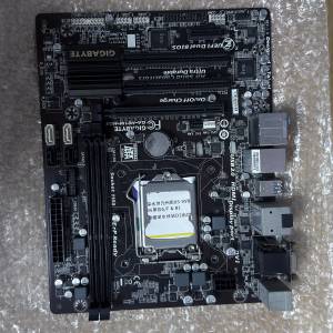 二手 GIGABYTE H81M-HD3 H81 DDR3 LGA1150 MATX MB