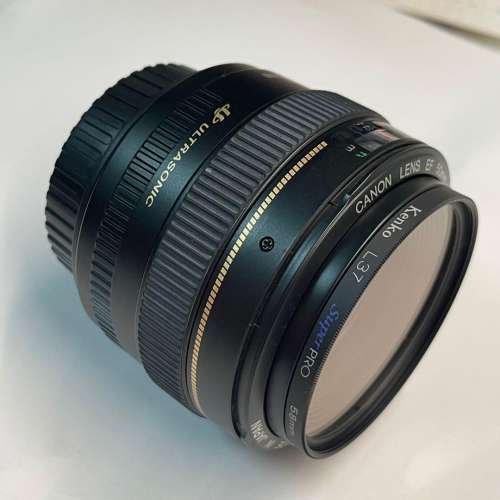 Canon EF 50mm F1.4 + Kenko L37 UV SuperPRO 58mm Filter