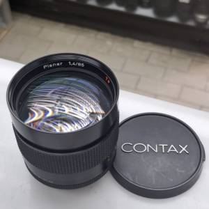 CONTAX CARL ZEISS PLANAR 85MM F1.4 T* GERMANY CY MOUNT