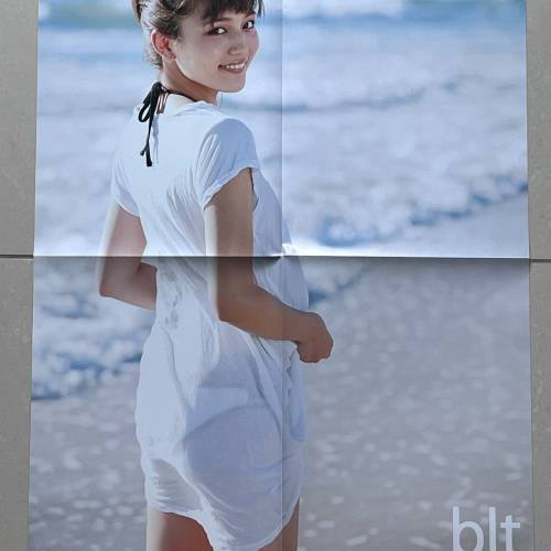 川口春奈 日本 女優 海報 Japan idol aritst poster blt graph