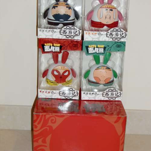 各款漫画英雄小公仔模型