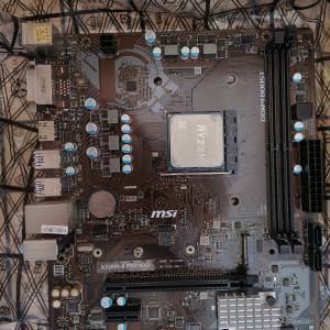 MSI A320m a pro max + R5 1400