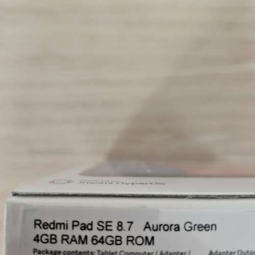 全新行貨Redmi Pad SE 8.7wifi綠色
