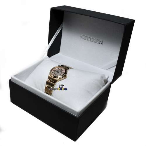 CITIZEN 西鐵城 EP5742-51X 光動能不锈鋼女士手錶