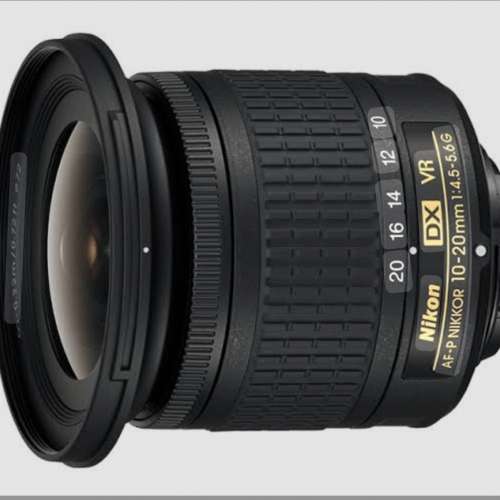 Nikon AF-P DX NIKKOR 10-20MM F/4.5-5.6G VR