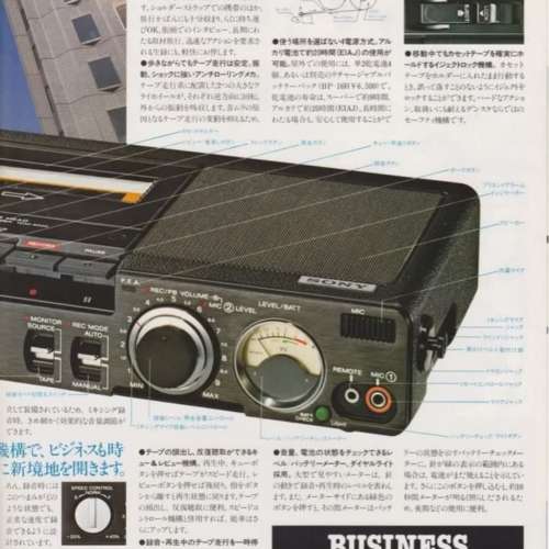 99% 新SONY TCM-5000EV專業錄音磁帶機連盒