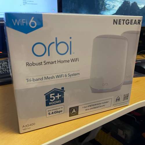 Netgear Orbi Wifi6 AX5400 RBK762 全新 $1300