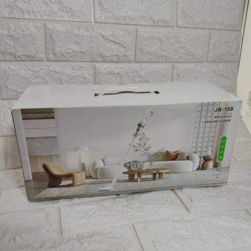 全新原裝勁好用JB-168 120W大功率USB充電無線吸塵機 白色