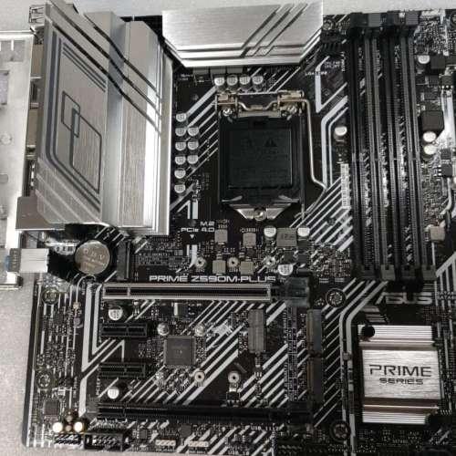 PRIME Z590M-PLUS Micro-ATX主版 (正版Window11Pro) Socket 1200 支援第10代、11代 ...