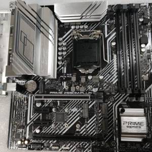 PRIME Z590M-PLUS Micro-ATX主版 (正版Window11Pro) Socket 1200 支援第10代、11代 ...