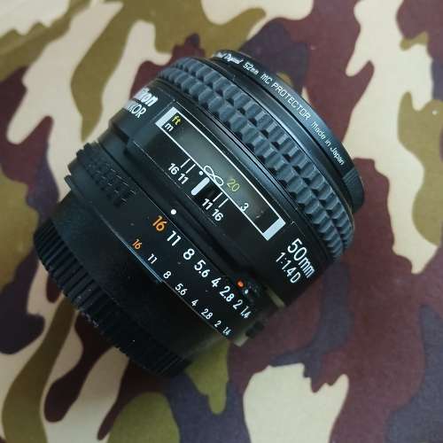 Nikon AFD 50mm f1.4