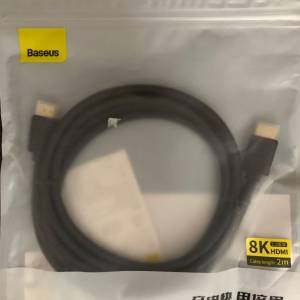 倍思 Baseus 8k HDMI 2.1 Cable 線 2m長