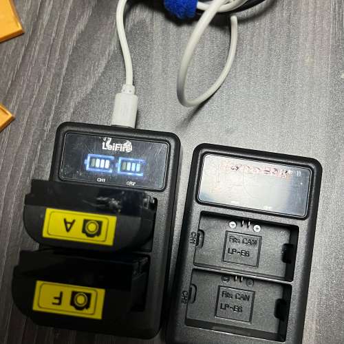 年尾執屋 - Canon LP-E6 代用充電器 (micro-USB頭)