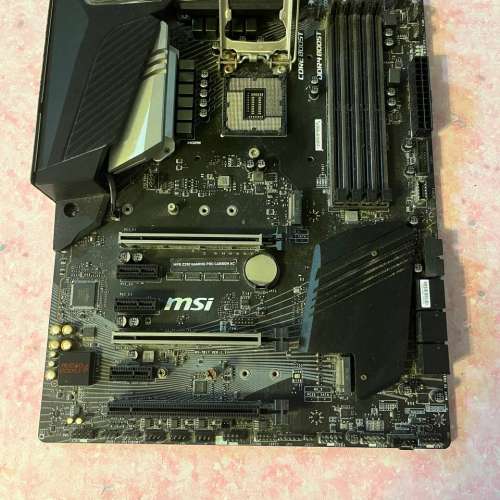 MSI Z390 gaming pro carbon ac + Intel i5 9600K