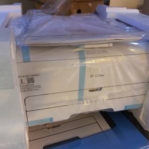 未拆袋 Ricoh 黑白鐳射打印機 SP 220Nw