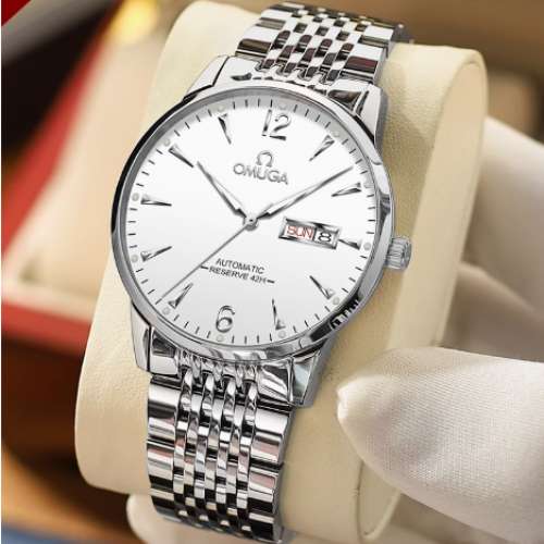 瑞士正品認證歐米OMUGA手錶男士全自動機械錶超薄防水夜光男錶款