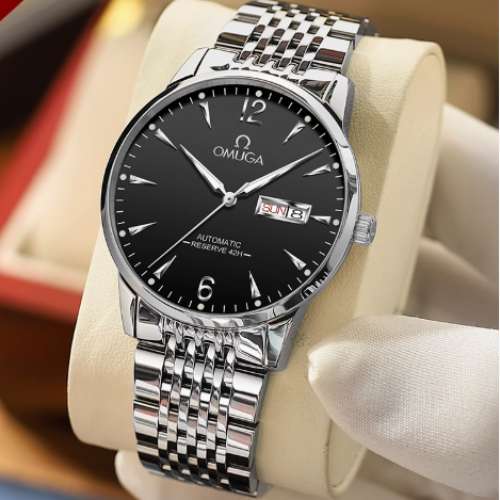 瑞士正品認證歐米OMUGA手錶男士全自動機械錶超薄防水夜光男錶款