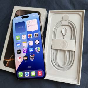 原色港行 100%new iPhone16 pro max 256gb 有保養1年有單