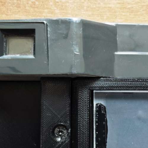 polaroid 110A 改4X5