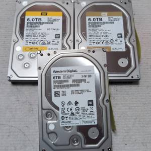 WD & HGST 6TB Gold / Ultrastar Datacenter Harddisk HDD