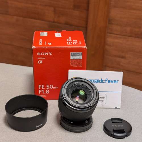 99% 新 Sony FE 50mm f1.8 (合完美主義者)