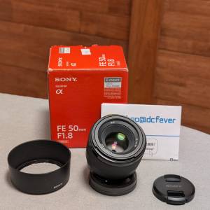 99% 新 Sony FE 50mm f1.8 (合完美主義者)