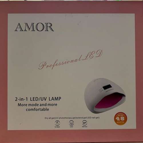 90%NEW AMOR UVLED Nail Lamp 美甲燈 指甲燈 光療燈 光療機 48W