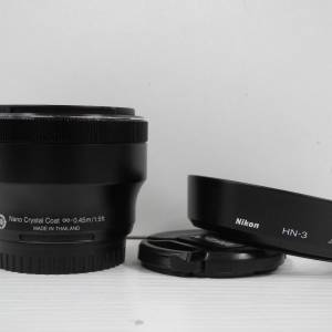 Nikon 1 AF32mm f1.2  鏡皇