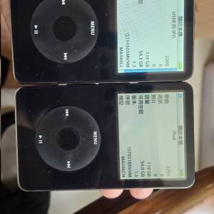 ipod 120gb ssd classics video 5gen  900元一部