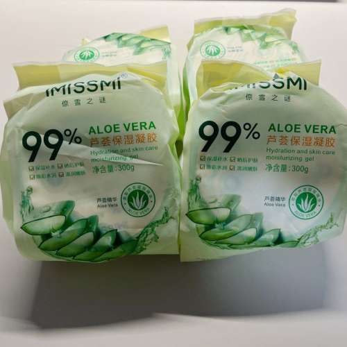 特價 ！！！ 全新 IMISSMI 99% 蘆薈保濕凝膠 ( 止癢防蚊 抗皺眼膜 消炎止血  滋潤...