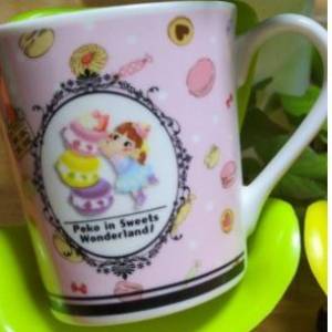 全新 FUJIYA Milky Peko Mug 牛奶妹 陶瓷杯
