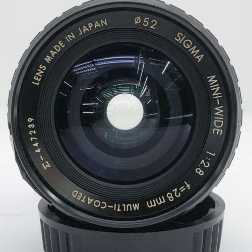 98% New Sigma 28mm F2.8手動鏡頭, 深水埗門市可購買