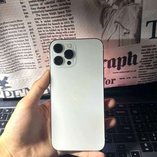 Apple iPhone 12 Pro Max 512G～ 5G雙咭，電池效率99 ％ ,隨機跟一個原裝保護套同埋...